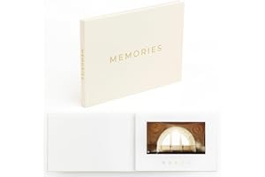 The Motion Books (MEMORIES) | Video Book that plays your wedding video | Card with Video Display, Wedding Video Book, Wedding