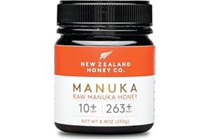 New Zealand Honey Co. Raw Manuka Honey UMF 10+ | MGO 263+, 8.8oz / 250g