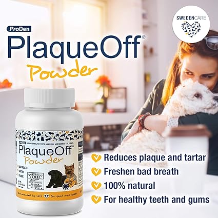 plaque off powder for dogs amazon