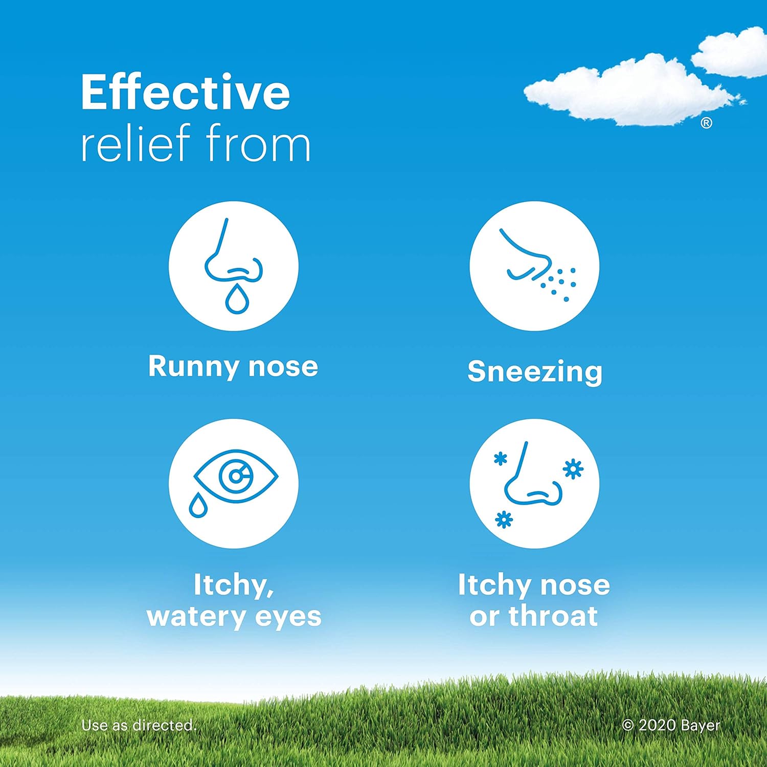 Claritin 24 Hour Allergy Medicine, Non-Drowsy Prescription Strength Allergy Relief, Loratadine Antihistamine Tablets, 100 Count: Health & Personal Care