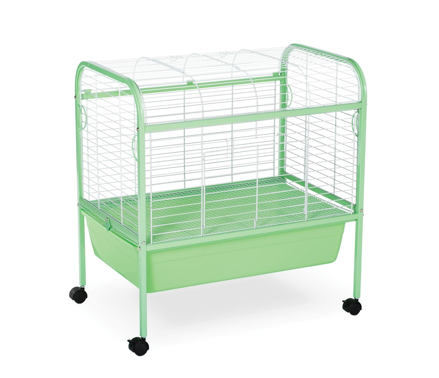Prevue Pet Products Small Animal Cage with Stand 320 Green and White