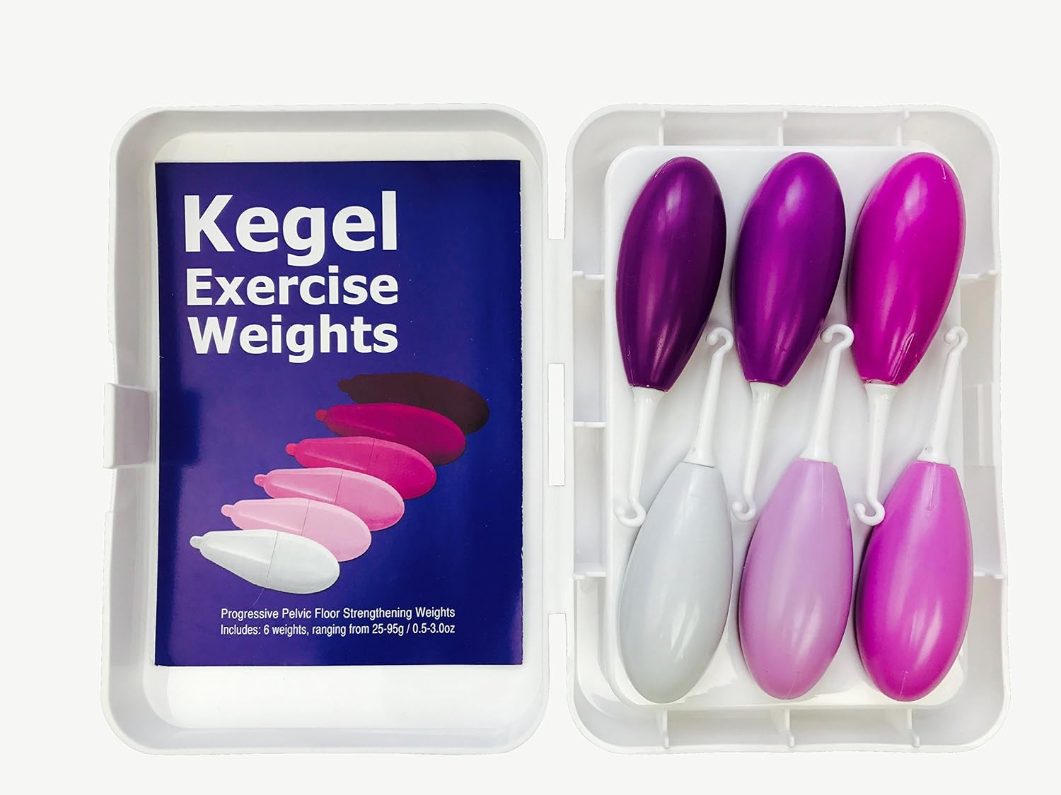 Kegel Exercise Weights 6 Fully Assembled Weights Ranging From 25