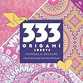 333 Origami Sheets Mandala Designs: High-Quality Double-Sided Paper Pack Book