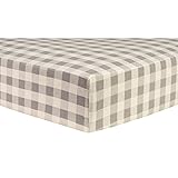 Trend Lab Gray and Cream Buffalo Check Deluxe
