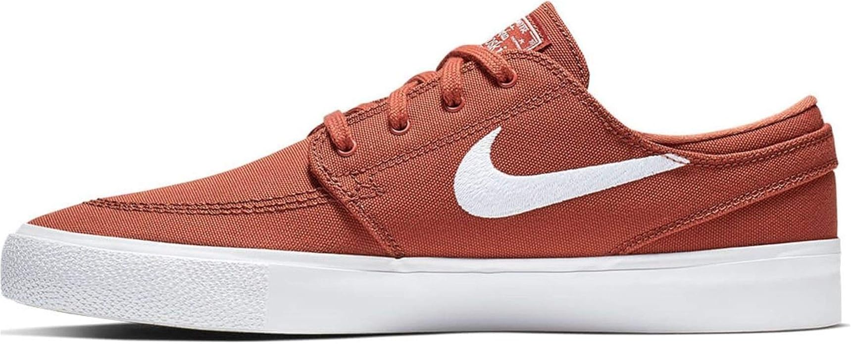 nike sb janoski university red canvas skate shoes