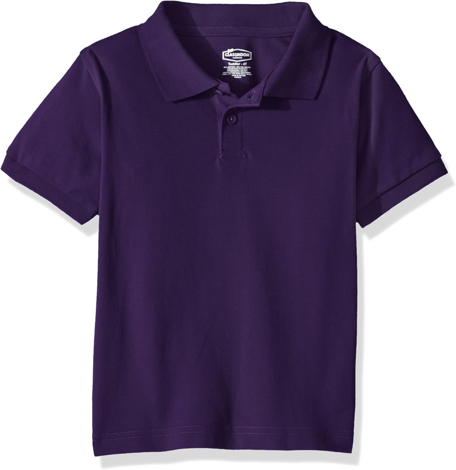 Classroom School Uniforms Preschool Polo de piqué de Manga Corta