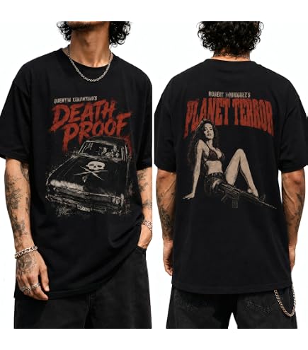 Amazon.com: Vintage Mod 5 Death Proof Stuntman Mike T-Shirt