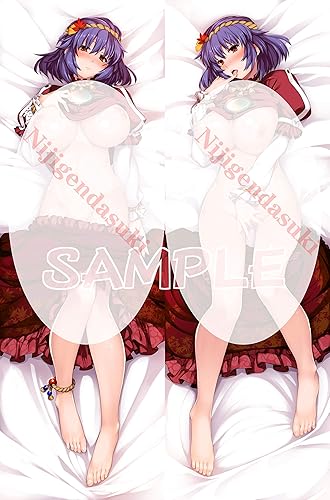 Amazon Nijigendasuki 抱き枕 東方project 東方プロジェクト 八坂 神奈子 やさか かなこ Yasaka Kanako 両面プリント 18禁 等身大 ピロー 抱き枕カバー 可愛い Acg 全裸 アニメ エロ カスタム可能 アダルト ピーチスキン 枕カバーのみ 40cm X 1cm アニメ 萌え