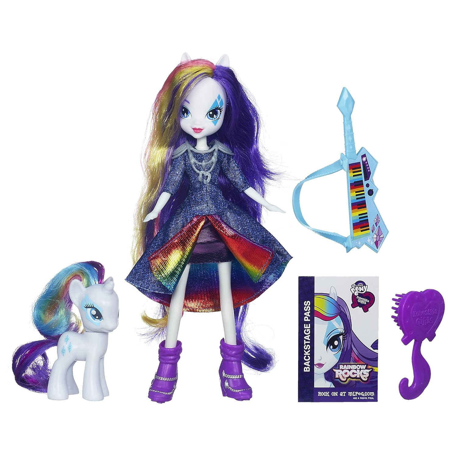 My Little Pony Equestria Girls Rarity Doll and Pony Set