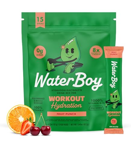 Amazon.com: Waterboy Weekend Recovery, Fruit Punch, Sugar Free