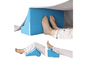 ROYALAY Blanket Lifters for Foot of Bed, Foot Tent Blanket Support Holder for Surgery Recovery, Foot Block Pillow Cradle Tent Sleep Support Supplies for Foot, Ankle, Leg, Knee, Toes Pain(S)