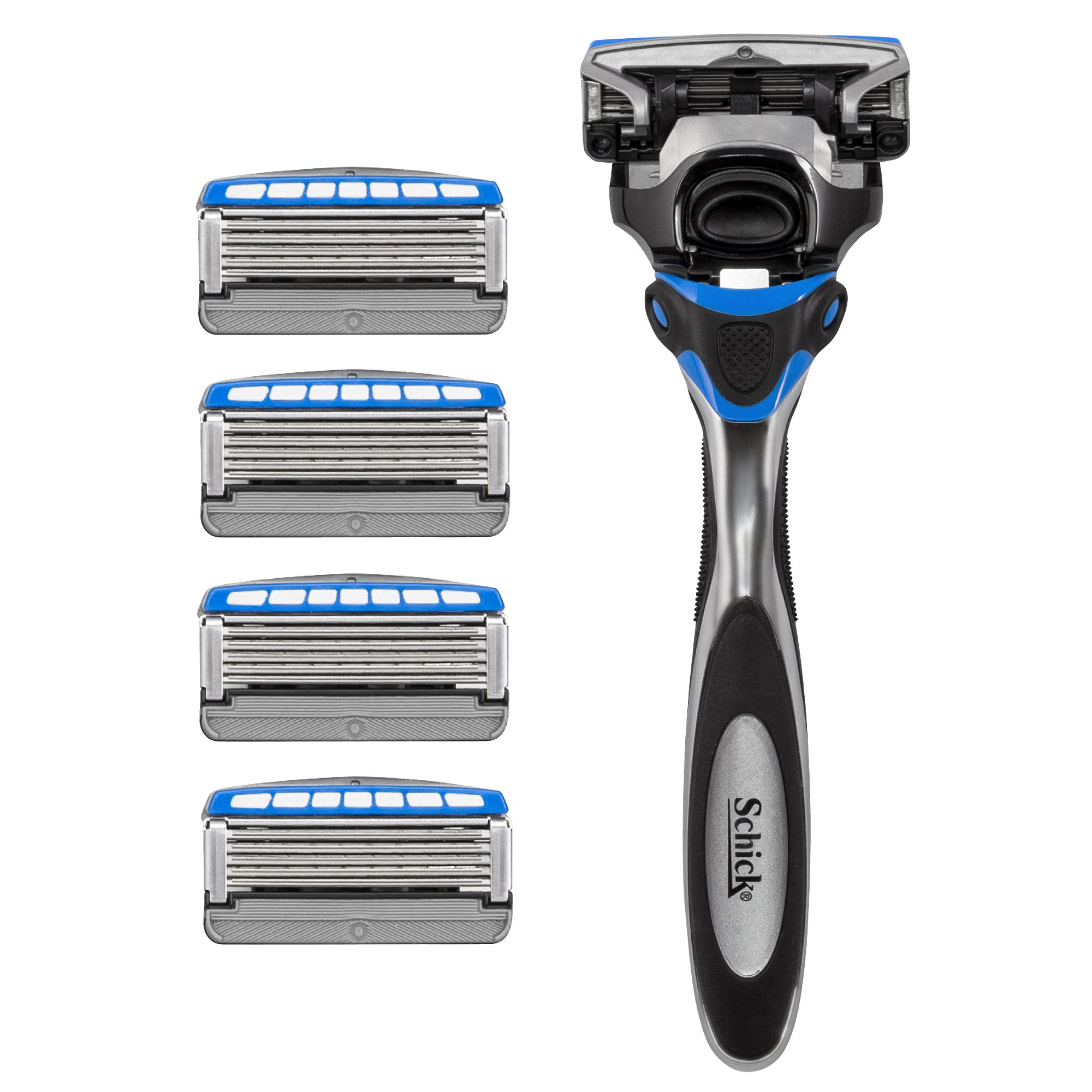 schick hydro 5 razor for men with flip trimmer