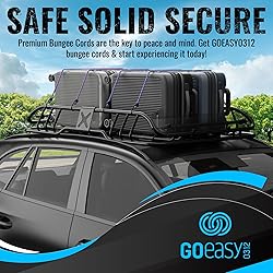 GOEASY0312 Premium Bungee Cords Heavy Duty - 20 pcs