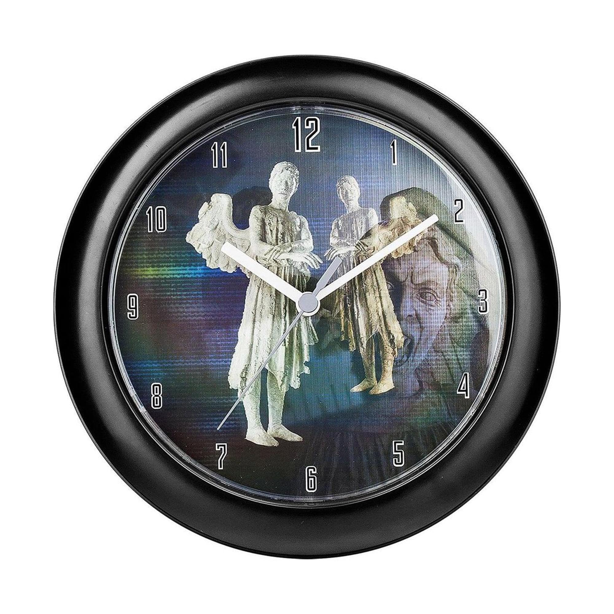 Doctor Who Lenticular Wall Clock Weeping Angel
