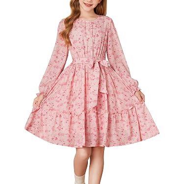 latest casual dress for girls New Releases: The best-selling new & future releases in Girls' Dresses bridal-shower Our Checkered Tie Sleeve This Ruched Black Midi Size:EU 43 - US 9.5 / 10