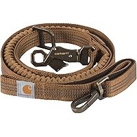 Carhartt Shock Absorbing Dog Leash Carhartt Brown/Brushed Brass
