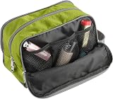 Gonex Men Toiletry Bag with Strap Sport Style Repellent Showerproof Nylon Green view 6