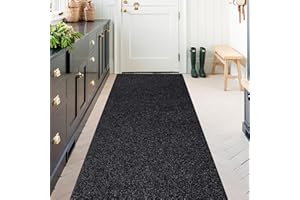 2ft x 6ft Runner Rug Non-Slip Hallway Carpet Runner, Indoor Outdoor Area Rugs, Custom Size Floor Rug with Rubber Backing for 