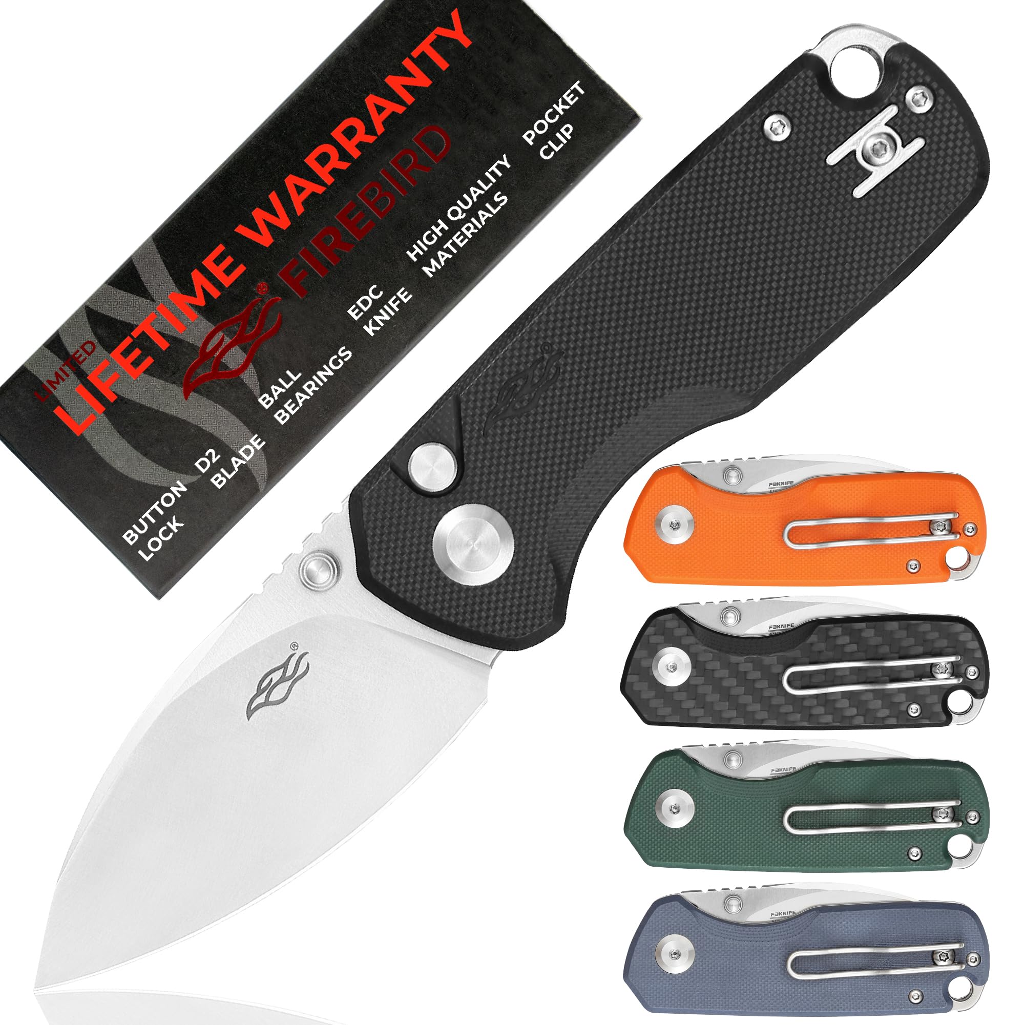 Firebird GANZO FH925-BK Small Pocket Folding Knife