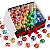 Assorted Chocolate Truffles, 60 Count, 5-8 Flavors (Flavors May Vary) &ndash; Milk &amp; Dark Chocolate Candy, Gourmet Fine Chocolate, Gift Box, Basket Filler, Gift Arrangement Essential