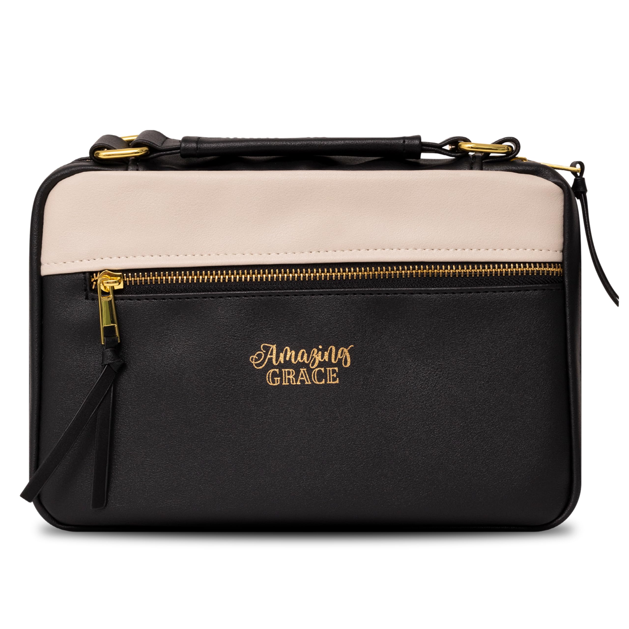 BIBLE COVER MED LUXLEATHER AMA