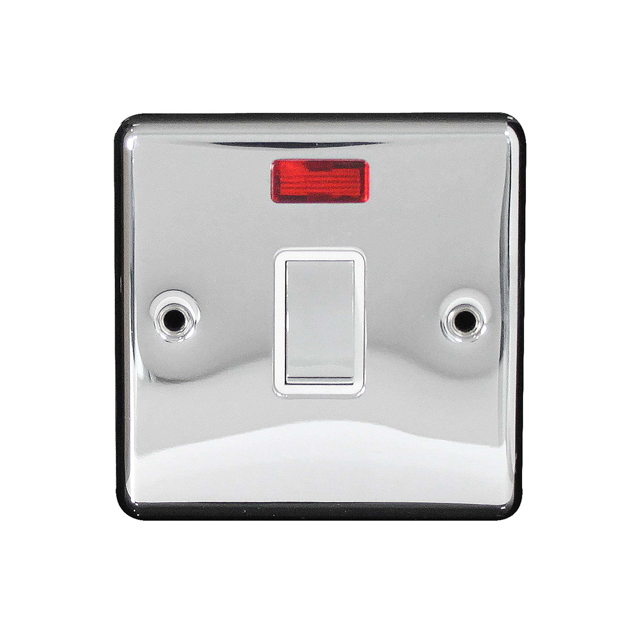 Arlec CH Metal Scw 20 A 1G DP Swh Flex Neon