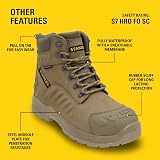 Stanley Vortex Safety Boot Waterproof Nubuck Steel Toe UK9 view 6