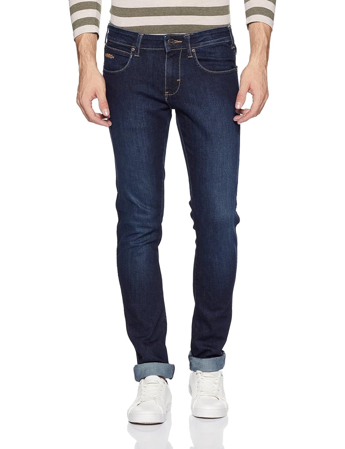 wrangler men's skinny fit jeans