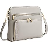 Goinsound Crossbody Purses for Women Purse with Built in Wallet Rfid Crossbody Bag