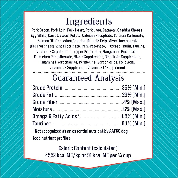 STEWART FREEZE DRIED DOG FOOD TOPPER, PUFFTOPS, BACON & CHEESE, 3.5 OUNCE RESEALABLE POUCH, FLAVOR ENHANCING MEAL TOPPER OR DOG TREAT, MADE IN USA