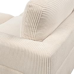 U-Shaped Oversized Corduroy Modular Sectional Sofa