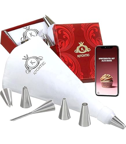 Lot De 16 Poches à Douille Et Douilles Réutilisables Avec