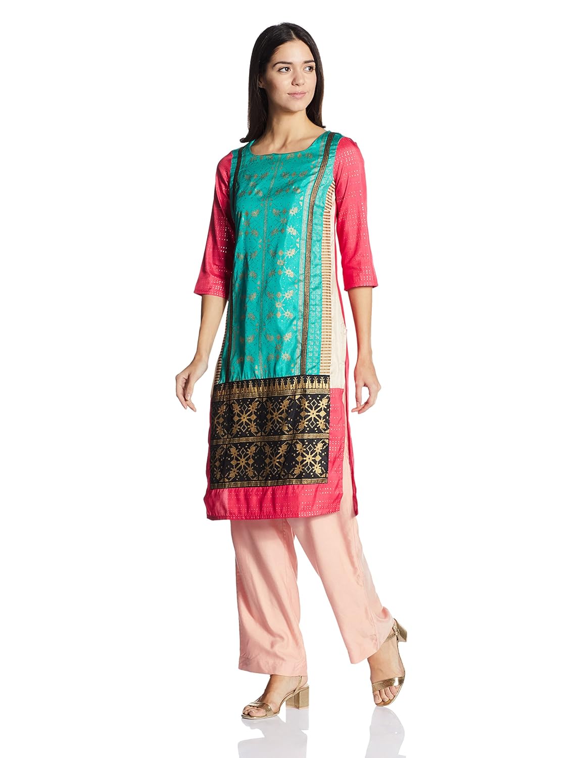 w for woman women's straight kurta