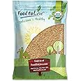 Food to Live Organic Oat Groats, 8 Pounds - Whole Grain, Non-GMO Seeds, Kosher, Raw, Non-Irradiated, Vegan, Bulk, Low Glycemic, Rich in Protein, Fiber, Copper and Manganese