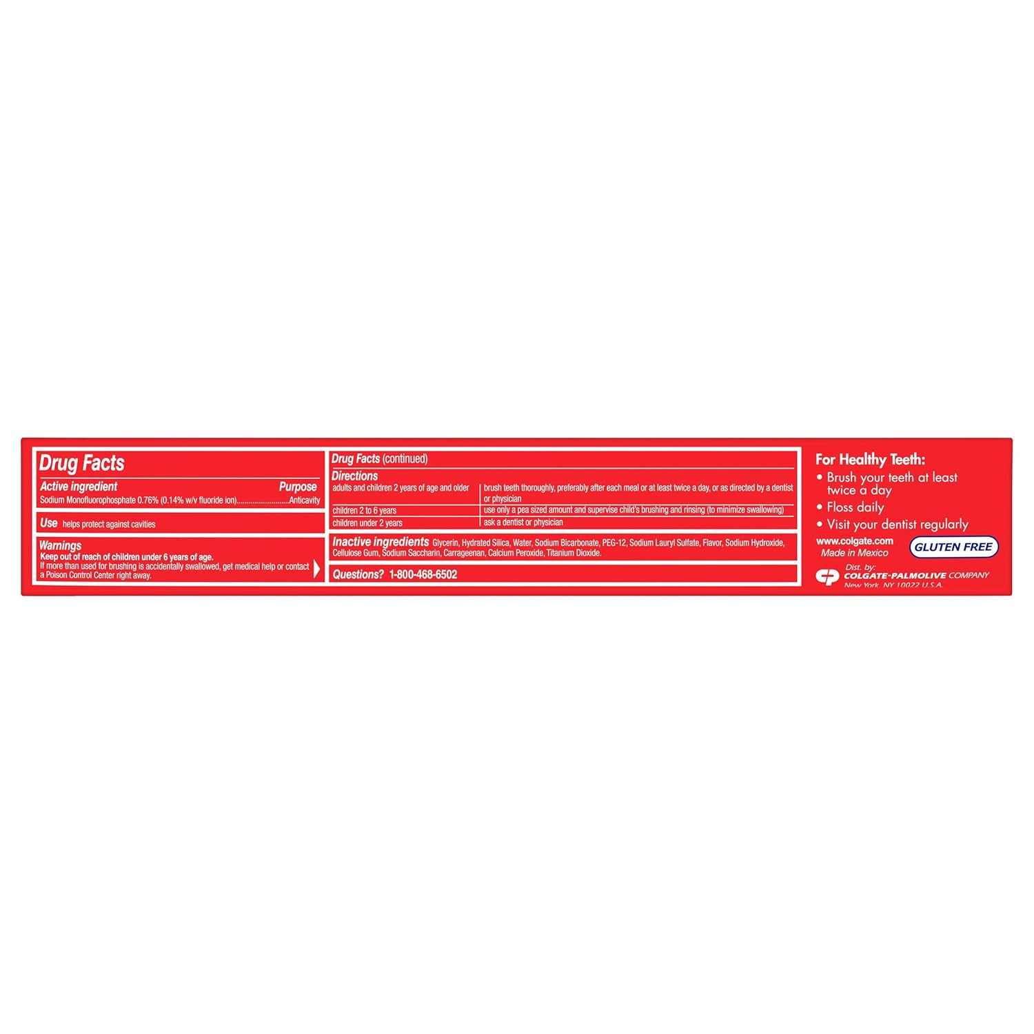 Colgate Baking Soda and Peroxide Whitening Toothpaste - 6 ounce (2 Count) : Beauty