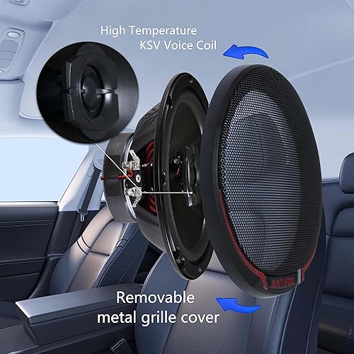 BATVOX CS651 250 Watts Inch Ways Ohm Impedance and Piezo
