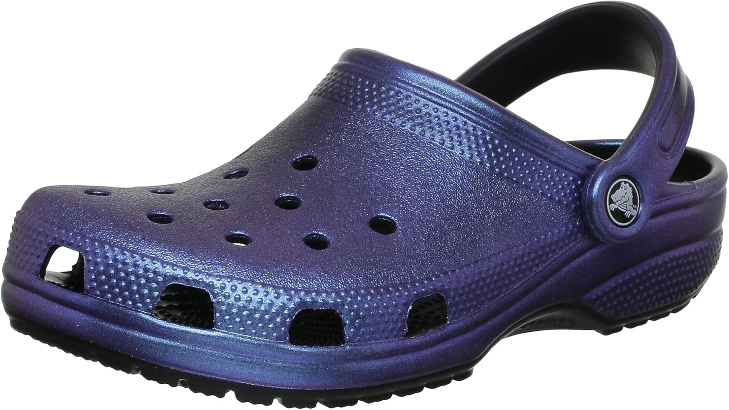 Amazon クロックス CROCS クラシック イリディセント (23cm, エージアンブルー/ブラック) Specialty Stores