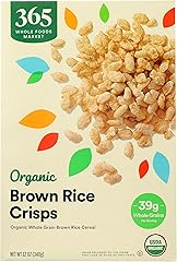 365 by Whole Foods Market, Organic Brown Rice Crisps Cereal, 12 Ounce