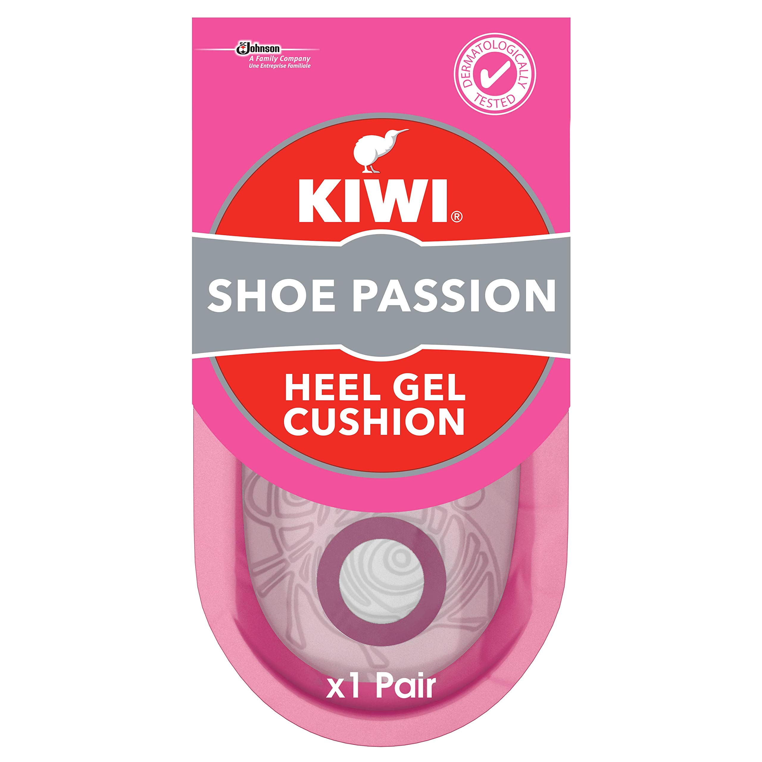 Kiwi Shoe Passion Heel Gel Cushions 1 Pair,package may vary
