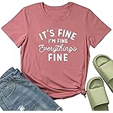 YITAN Women Graphic Tees Casual Cute Tshirts