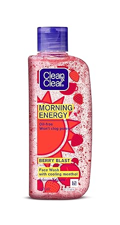 Clean & Clear Morning Energy Berry Blast Face Wash 150ml