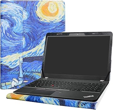 Alapmk Protective Case Cover For 15 6 Lenovo Thinkpad Edge E560 E560p E565 E550 E555 E550c Thinkpad L570 L560 Laptop Warning Not Fit Thinkpad E580 E570 L580 L550 Starry Night Amazon Sg Electronics