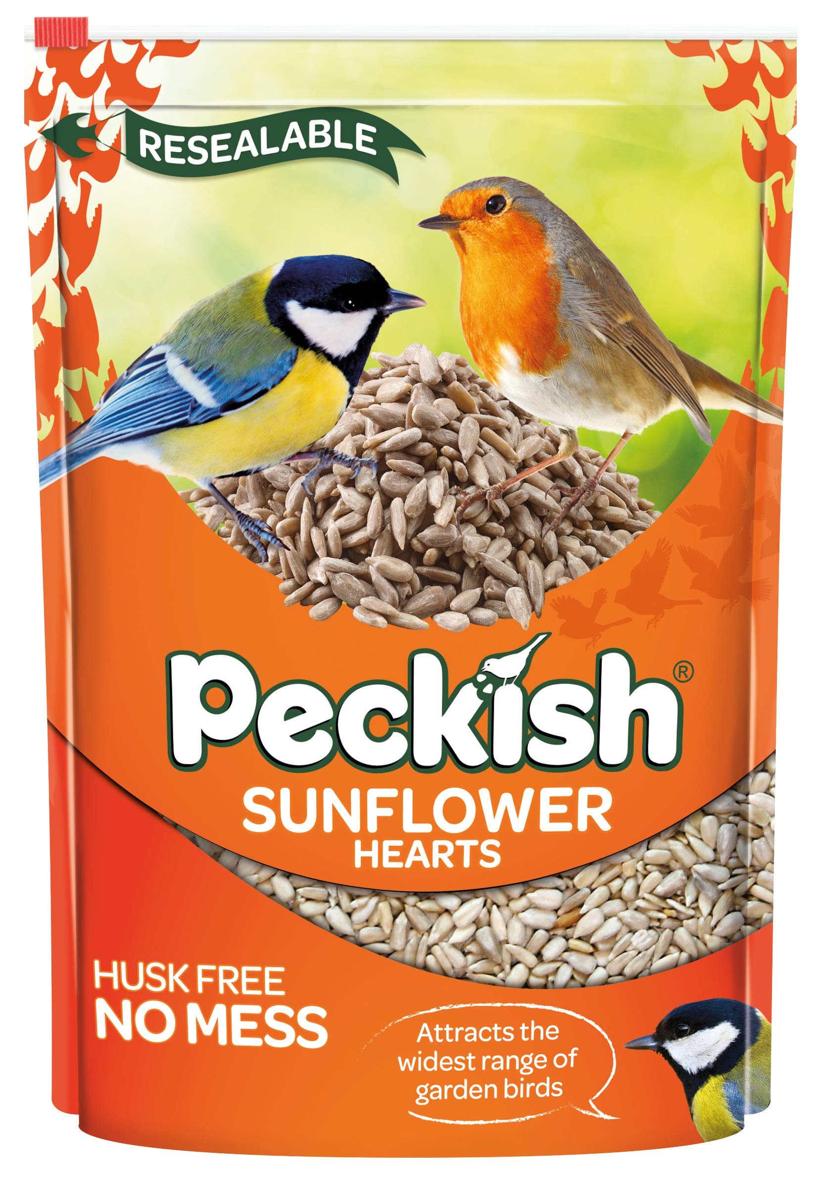 Peckish Sunflower Hearts for Wild Birds, 1 kg