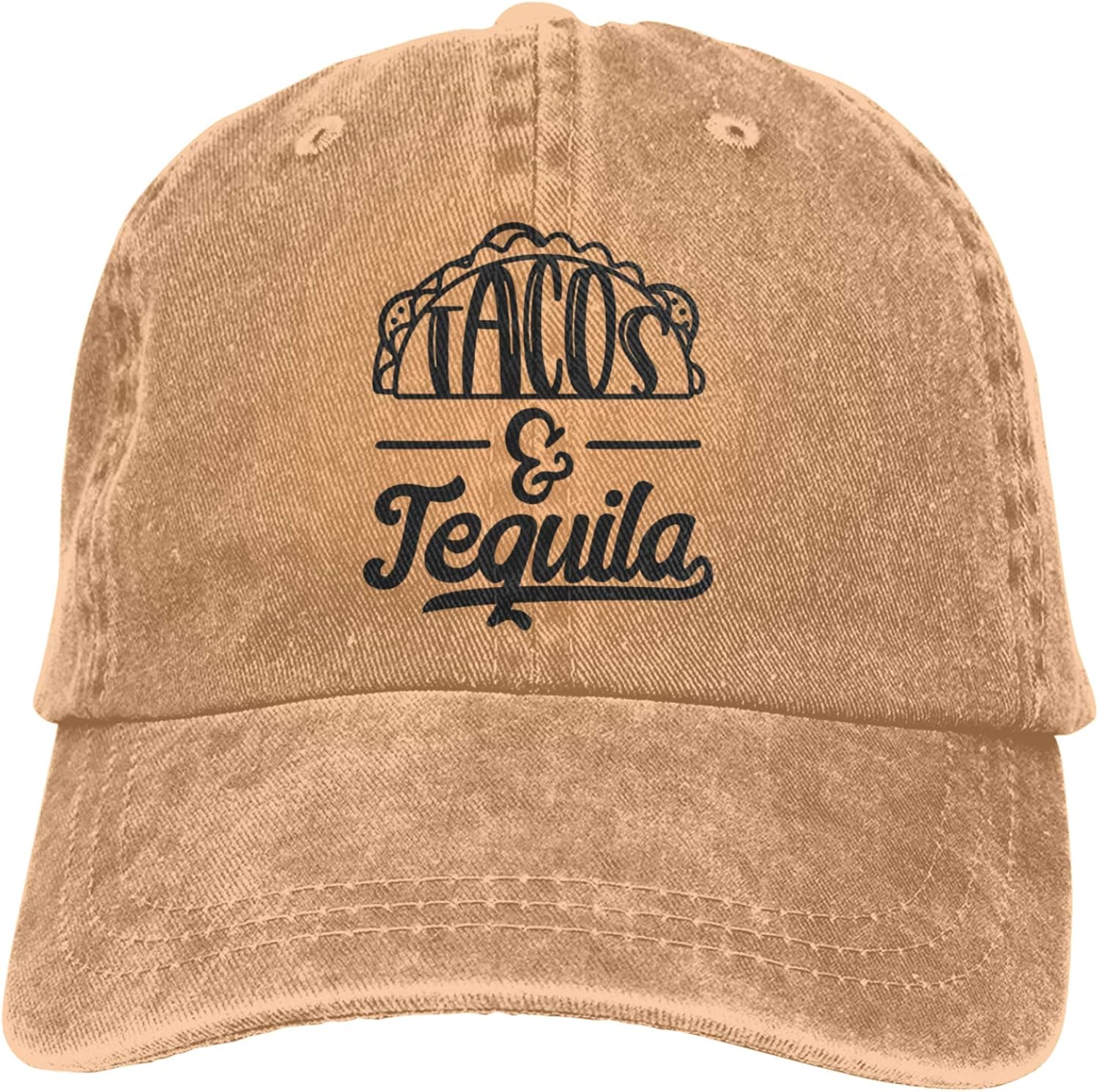 WAYMAY Tacos&Tequila Unisex Cotton Cowboy Hat Fashion Sunscreen Baseball Cap at Amazon Men’s