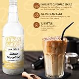 The Skinny Food Co White Chocolate Coffee Syrup Sugar Free 1L Vegan view 2