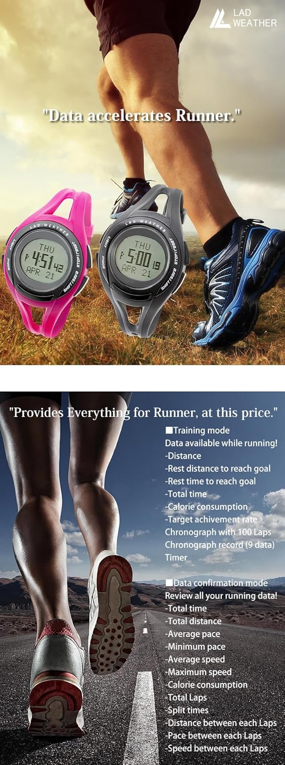 watches for running distance and speed