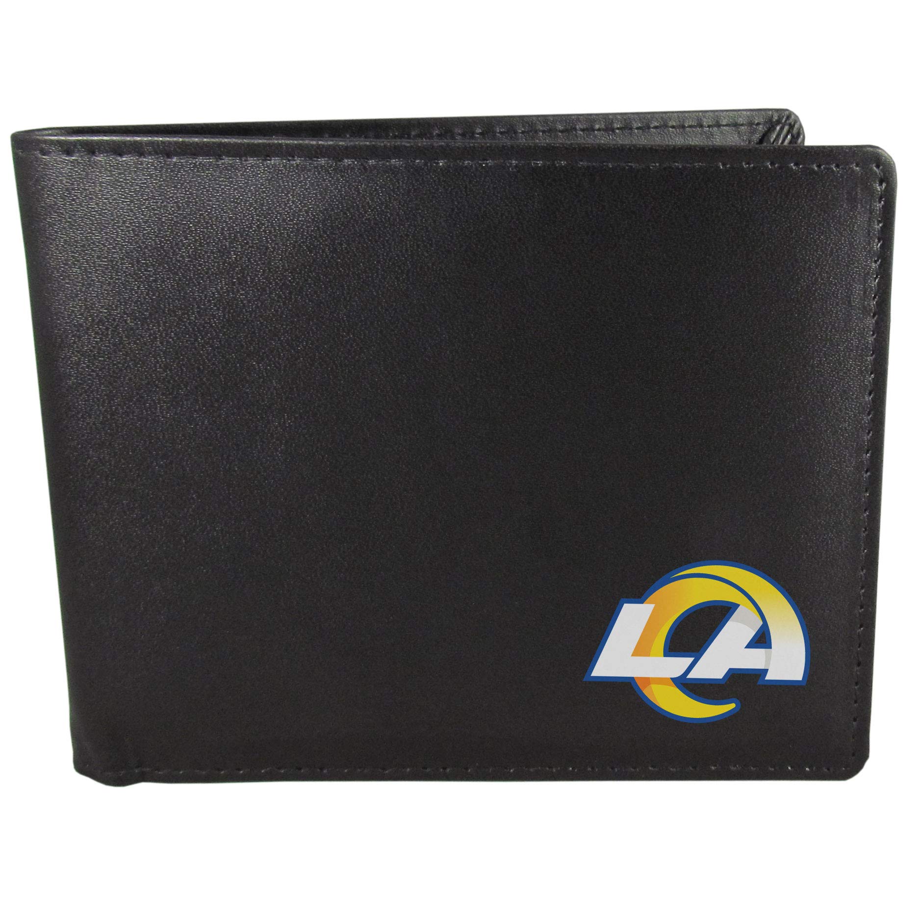 Siskiyou Sports NFL Mens Los Angeles Rams Bi-fold Wallet One Size Black โ image 1