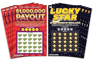 LAUGH IN THE BOX 10 Pack Pregnancy Announcement Scratch Off Fake Lottery Tickets, Funny Surprise Pregnancy Reveal Idea Prank For Baby Reveals New Baby Announcement Game