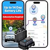 Spytec Atlas GPS Tracker for Vehicles & Kids (Subscription Required) | Up to 14-Day Battery Life | Waterproof Magnetic Case, Geofencing, Portable Real Time Mini GPS Car Tracker w/Lifetime Support