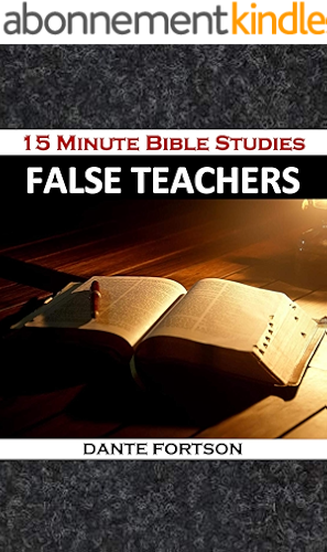 Download 15 Minute Bible Studies: False Teachers (English Edition) PDF